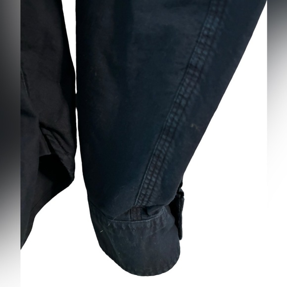 Abercrombie and Fitch Men's XXL, Dark Blue, Button Collar, Button Up Oxford EUC - Picture 6 of 13